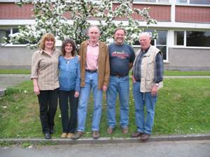 Der erste Vorstand des Heimatvereins 2006